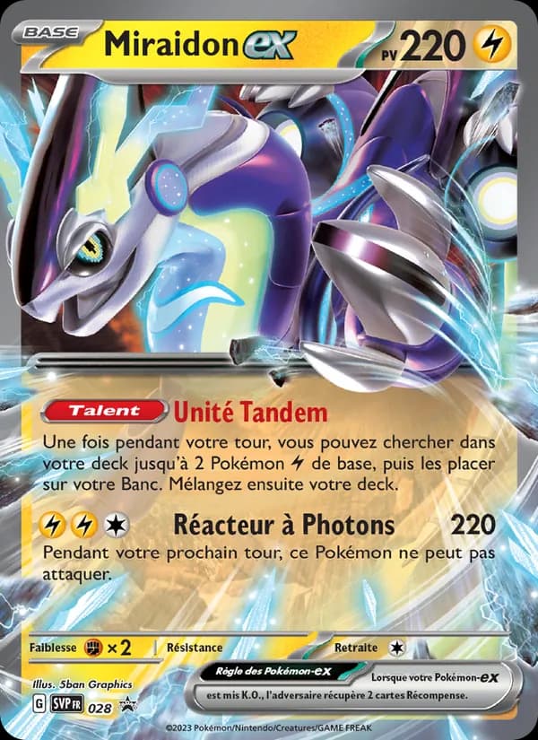 Miraidon-ex 028 — SVP Black Star Promos