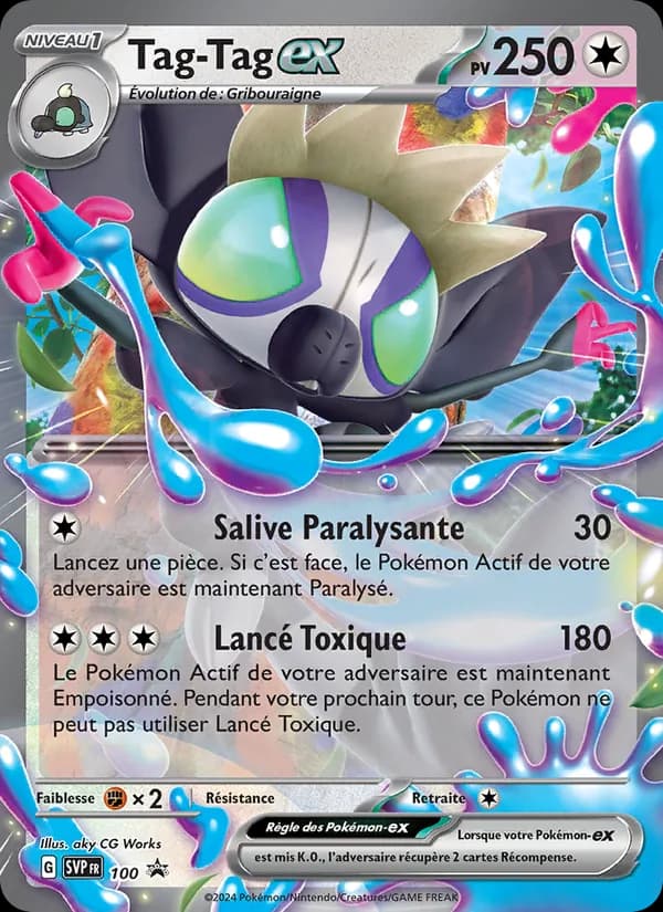 Tag-Tag-ex 100 — SVP Black Star Promos