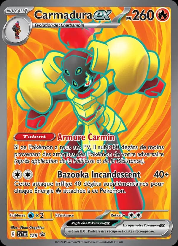 Carmadura-ex 125 — SVP Black Star Promos