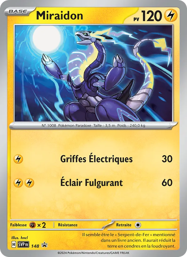 Miraidon 148 — SVP Black Star Promos