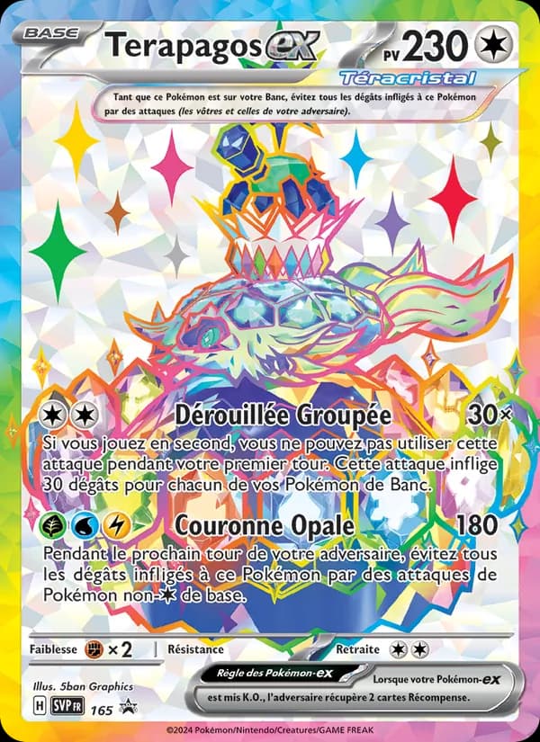 Terapagos-ex 165 — SVP Black Star Promos