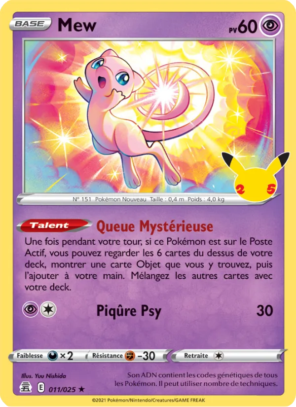 Mew 11 — Célébrations