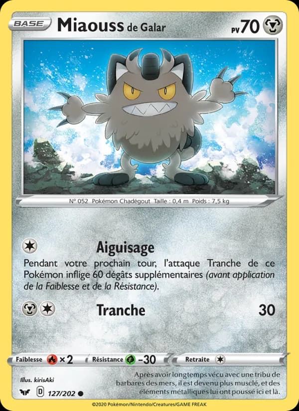 Miaouss de Galar 127 — Épée et Bouclier