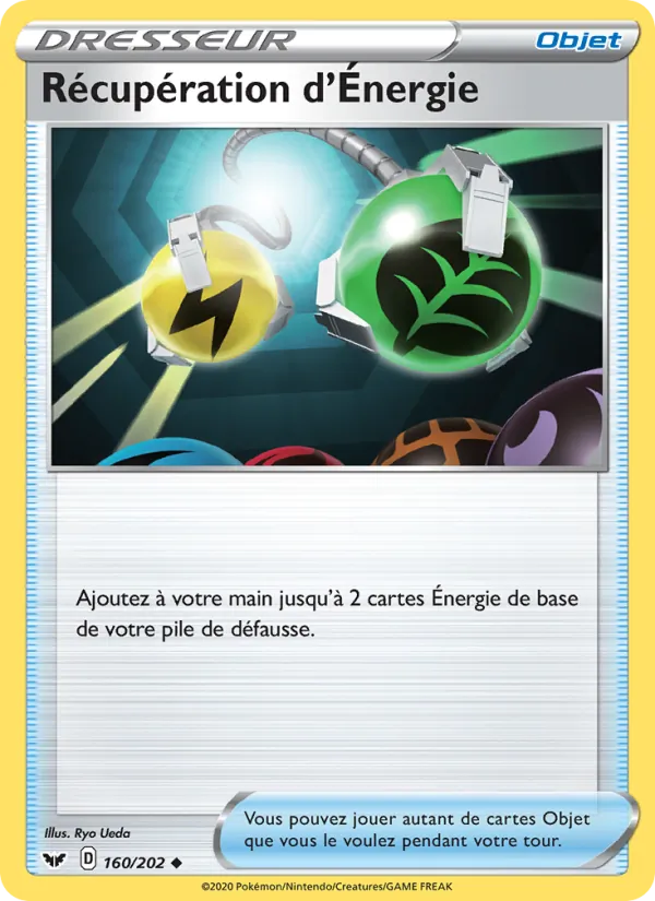 Récupération d'Énergie 160 — Épée et Bouclier
