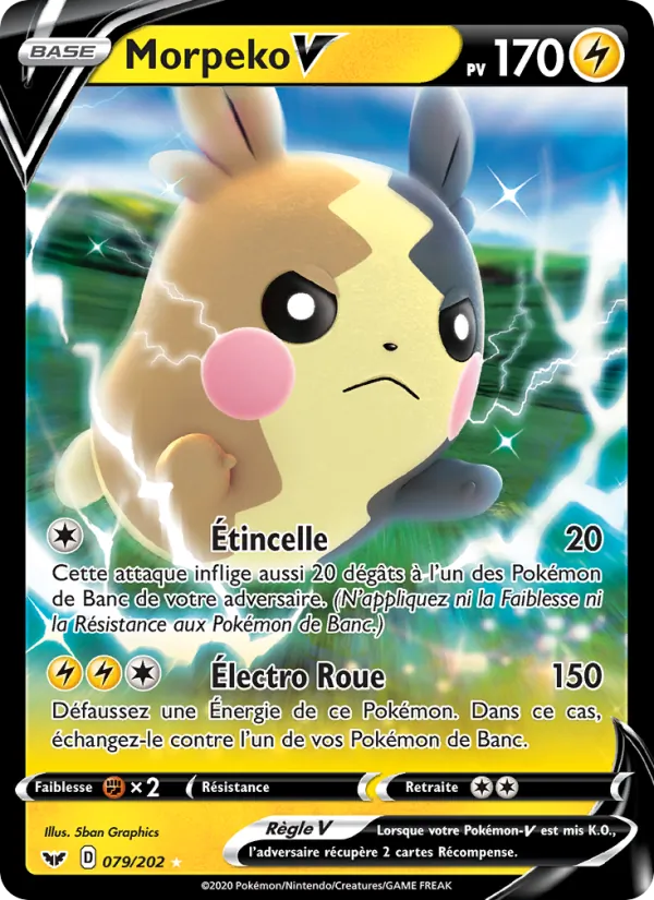Morpeko V 79 — Épée et Bouclier