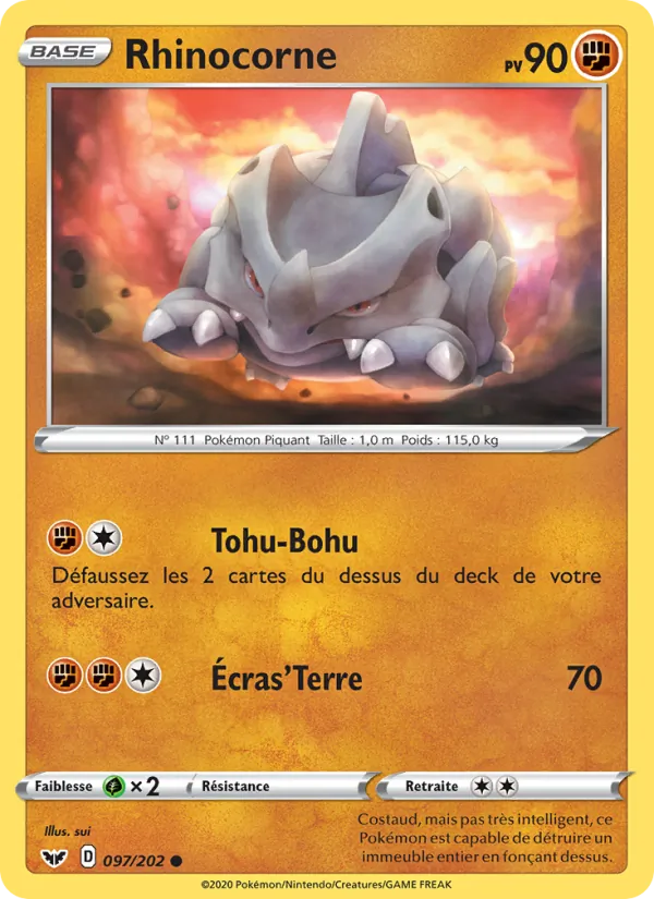 Rhinocorne 97 — Épée et Bouclier