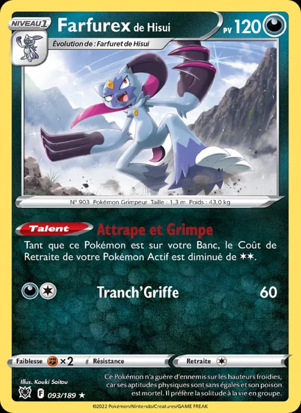 Farfurex de Hisui 093 — Astres Radieux