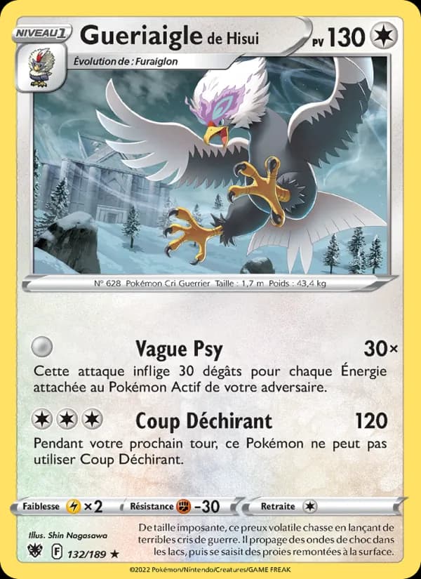 Gueriaigle de Hisui 132 — Astres Radieux