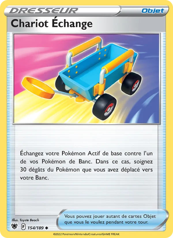 Chariot Échange 154 — Astres Radieux