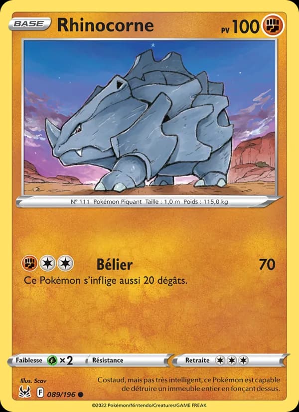 Rhinocorne 089 — Origine Perdue
