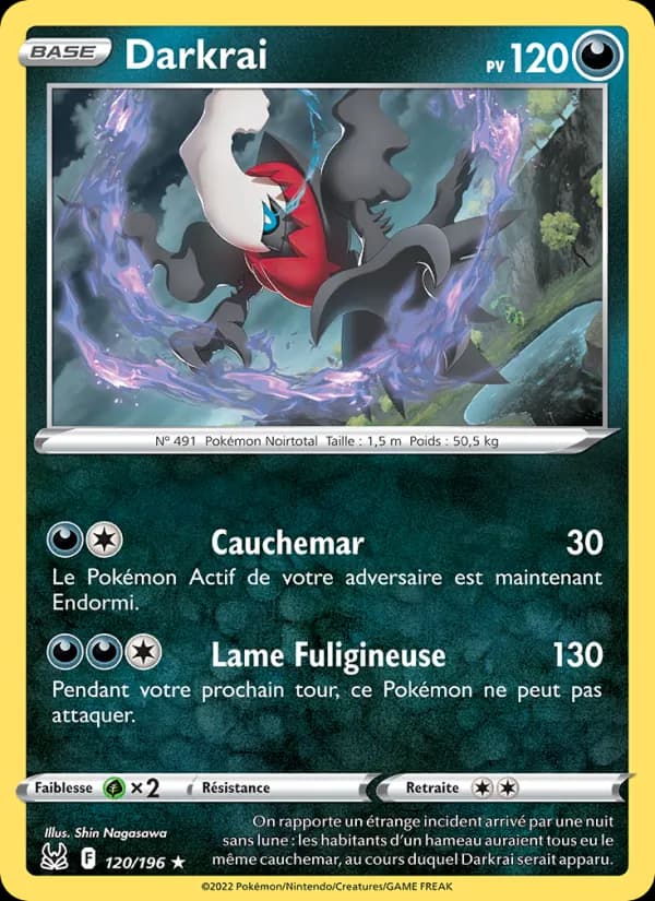 Darkrai 120 — Origine Perdue
