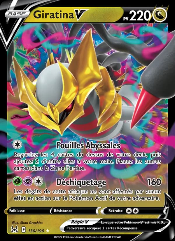 Giratina V 130 — Origine Perdue