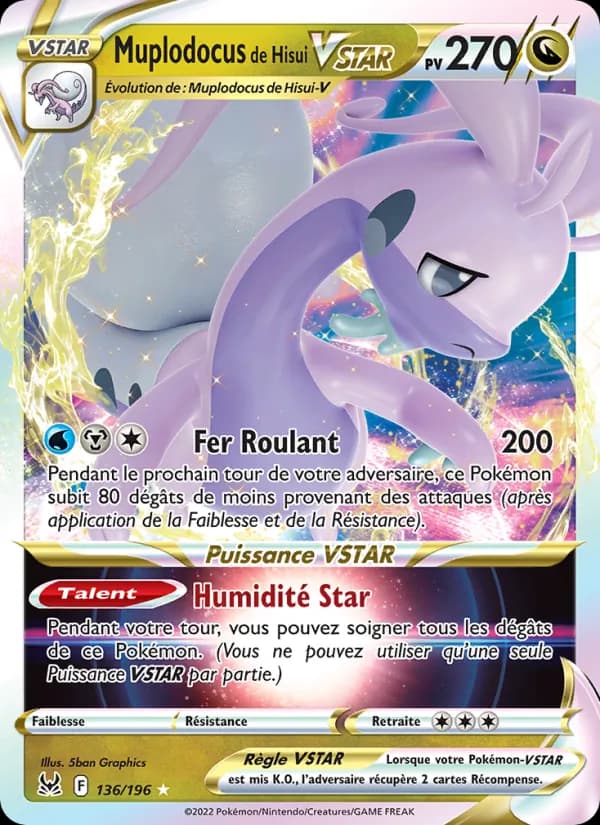 Muplodocus de Hisui VSTAR 136 — Origine Perdue