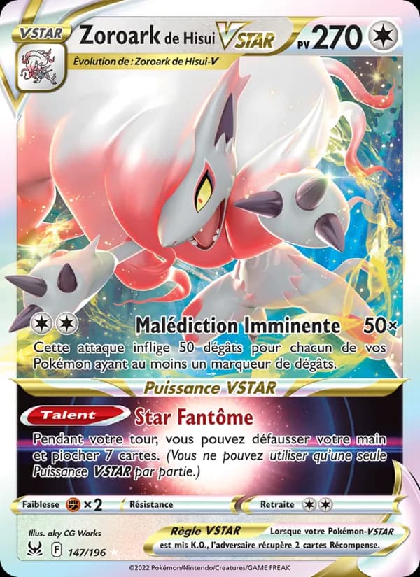 Zoroark de Hisui VSTAR 147 — Origine Perdue