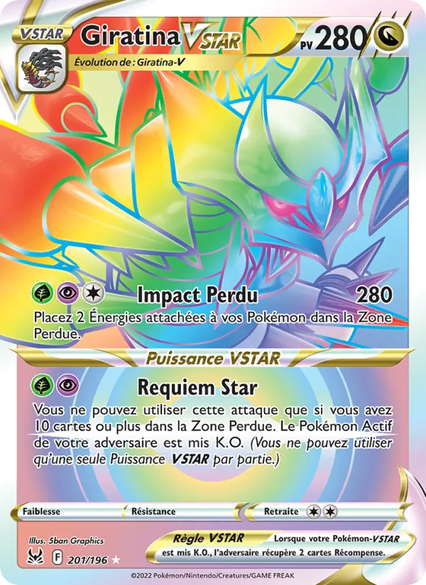 Giratina VSTAR 201 — Origine Perdue