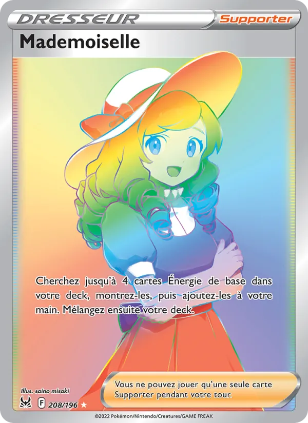Mademoiselle 208 — Origine Perdue
