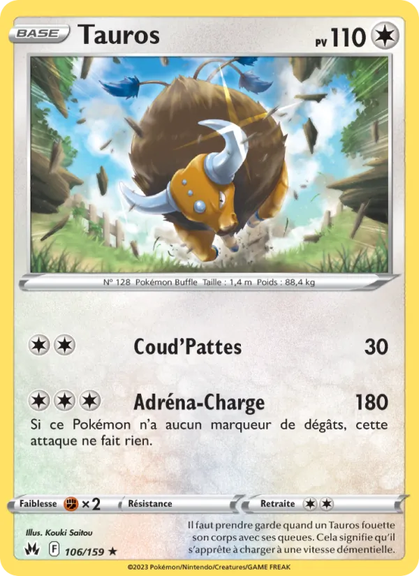 Tauros 106 — Zénith Suprême