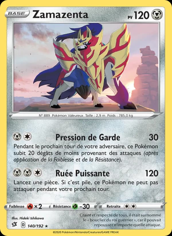 Zamazenta 140 — Clash des Rebelles