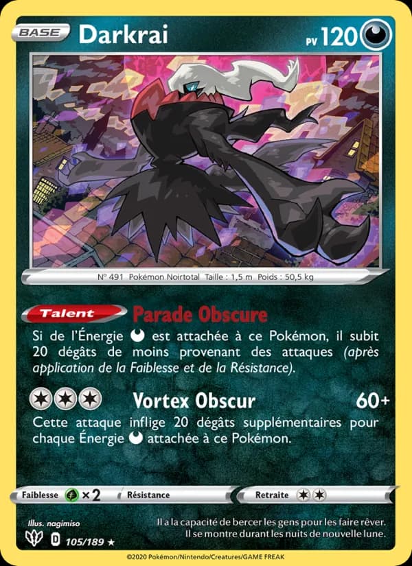 Darkrai 105 — Ténèbres Embrasées