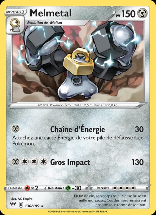 Melmetal 130 — Ténèbres Embrasées