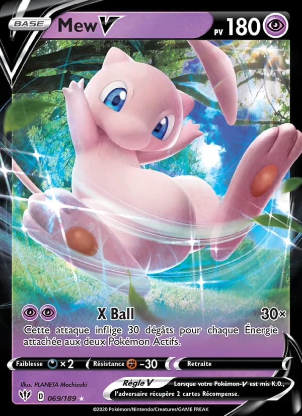 Mew V 69 — Ténèbres Embrasées