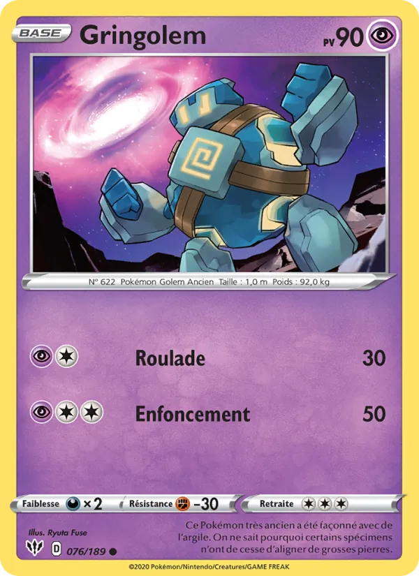 Gringolem 76 — Ténèbres Embrasées