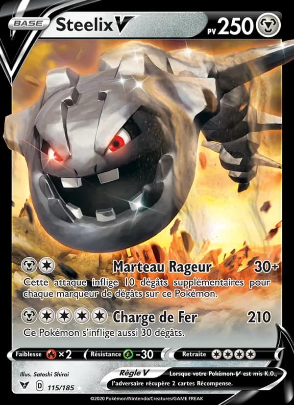 Steelix V 115 — Voltage Éclatant
