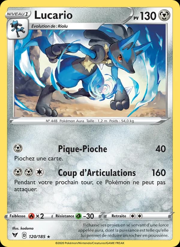 Lucario 120 — Voltage Éclatant