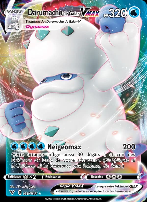 Darumacho de Galar VMAX 37 — Voltage Éclatant
