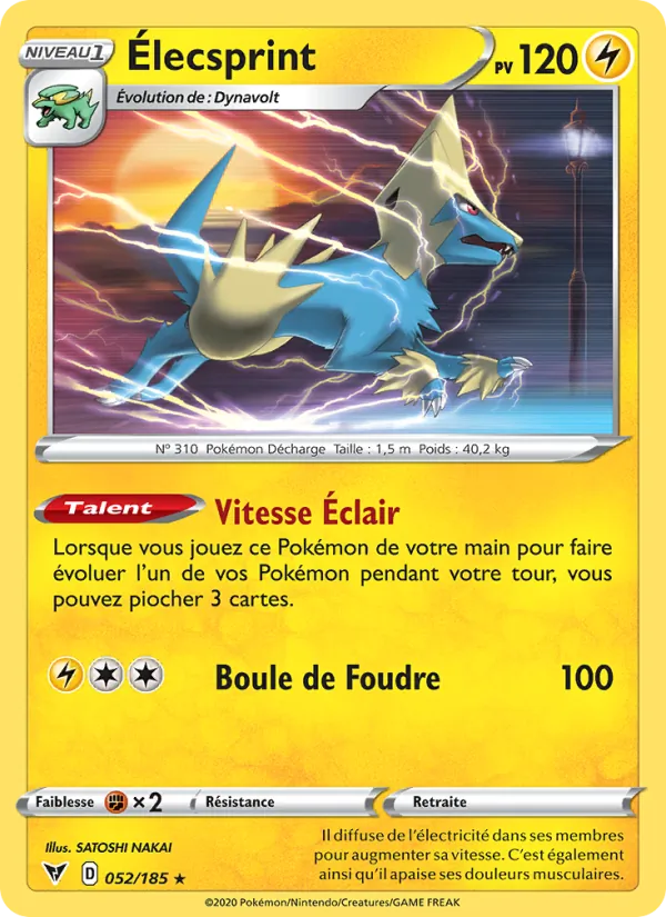 Élecsprint 52 — Voltage Éclatant