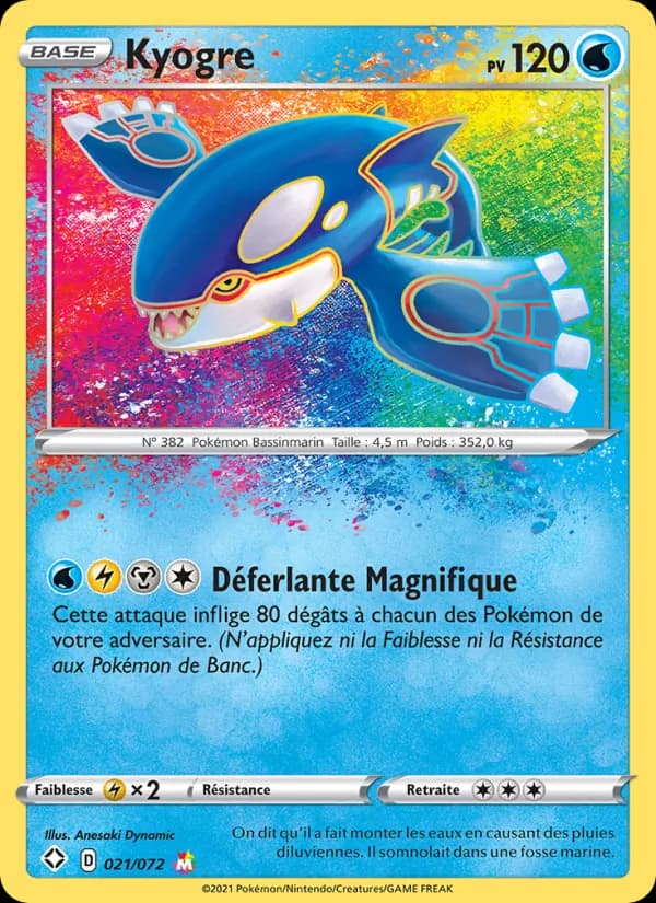 Kyogre 21 — Destinées Radieuses