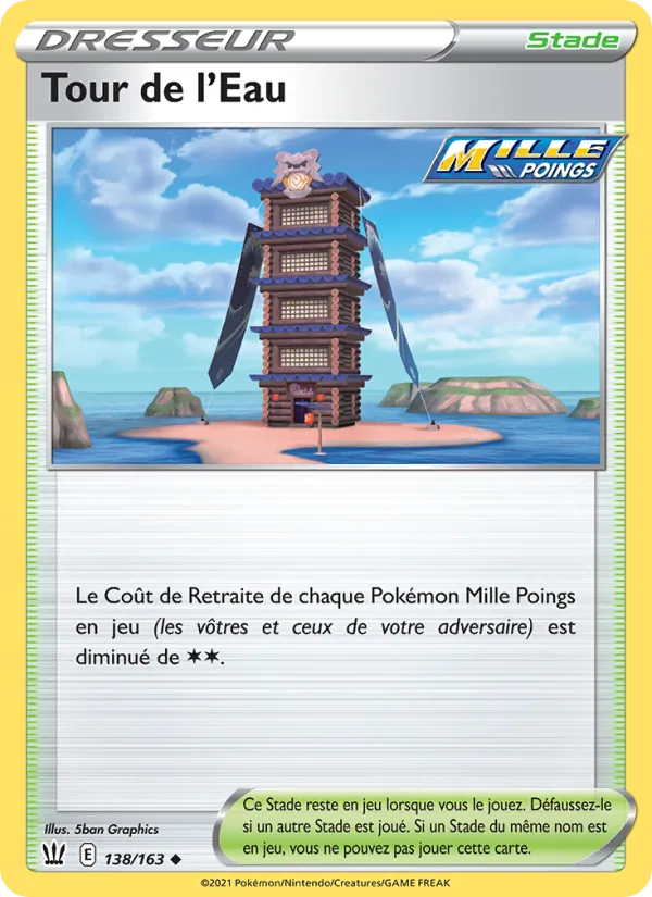 Tour de l'Eau 138 — Styles de combat
