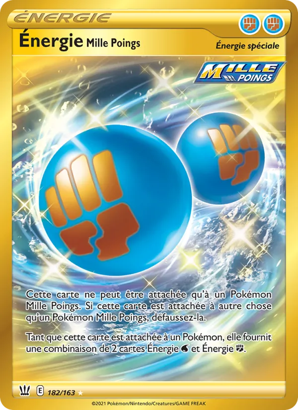 Énergie Mille Poings 182 — Styles de combat