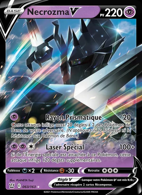 Necrozma V 63 — Styles de combat