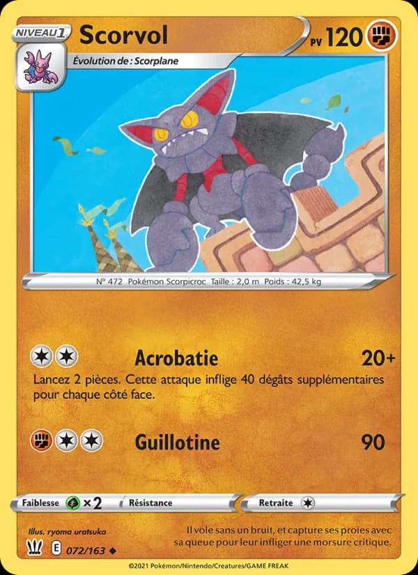Scorvol 72 — Styles de combat