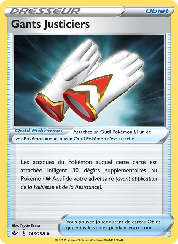 Gants Justiciers 143 — Règne de Glace