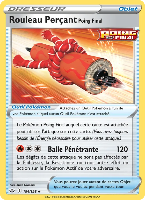 Rouleau Perçant Poing Final 154 — Règne de Glace