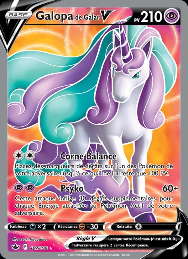 Galopa de Galar V 167 — Règne de Glace