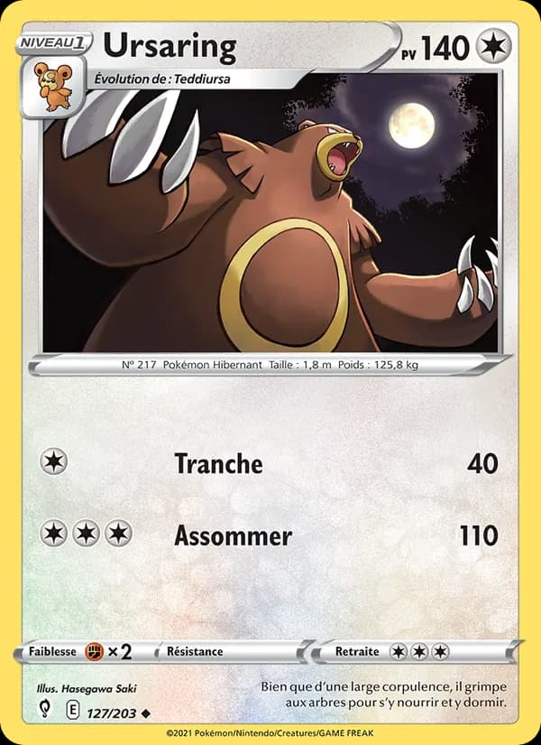 Ursaring 127 — Évolution Céleste
