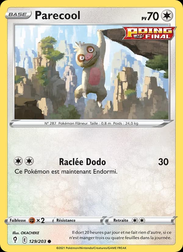 Parecool 129 — Évolution Céleste