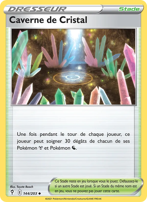 Caverne de Cristal 144 — Évolution Céleste