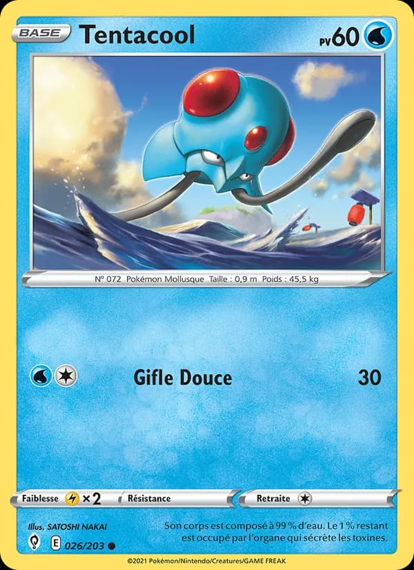 Tentacool 26 — Évolution Céleste