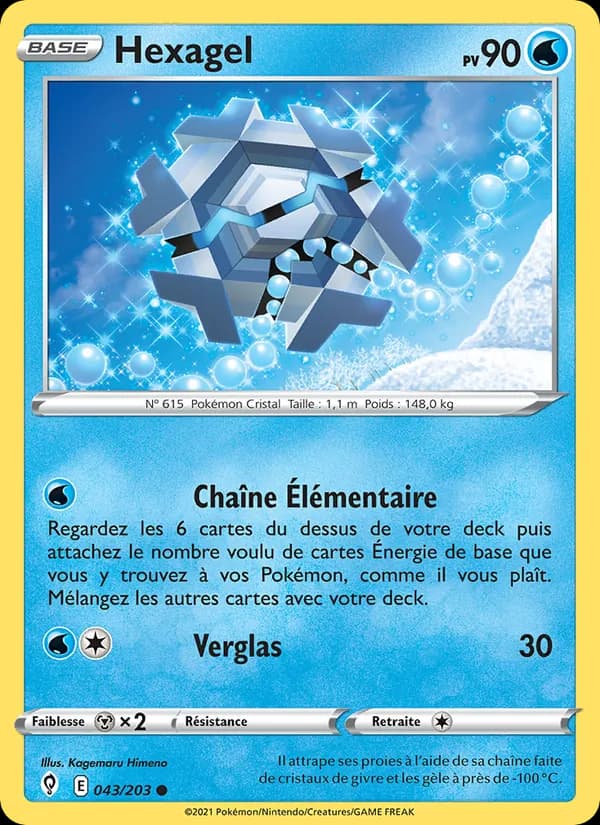 Hexagel 43 — Évolution Céleste
