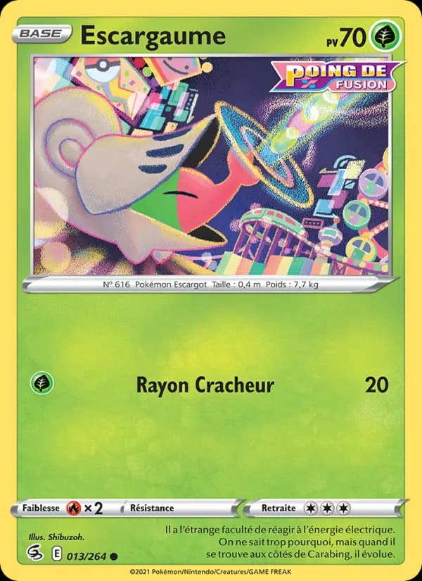 Escargaume 13 — Poing de Fusion