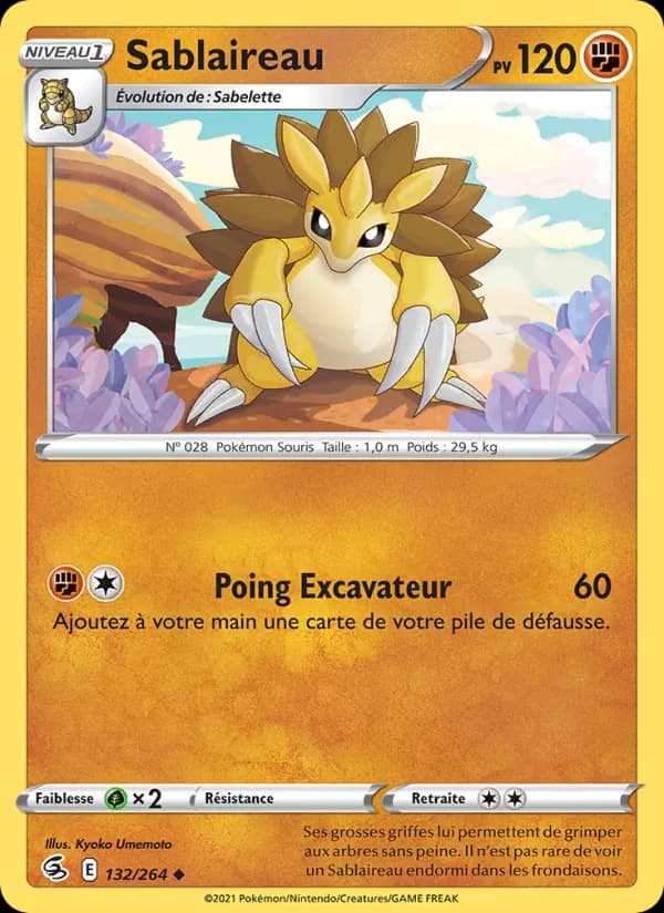 Sablaireau 132 — Poing de Fusion