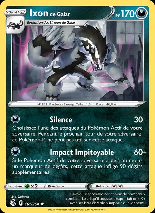 Ixon de Galar 161 — Poing de Fusion