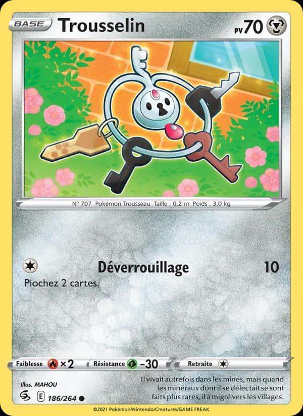 Trousselin 186 — Poing de Fusion