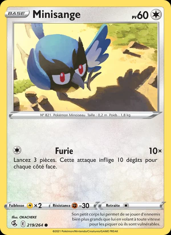 Minisange 219 — Poing de Fusion