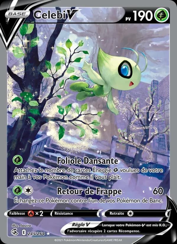 Celebi V 245 — Poing de Fusion