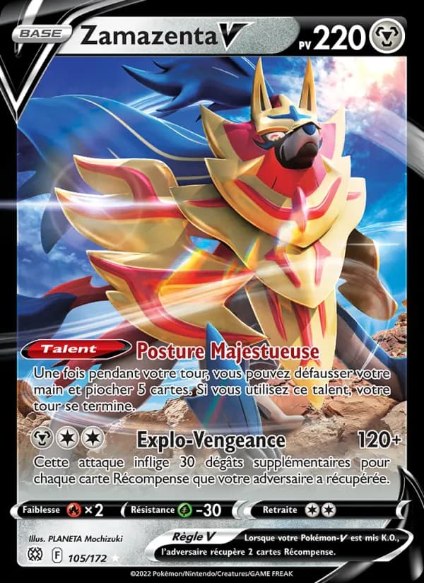Zamazenta V 105 — Stars Étincelantes